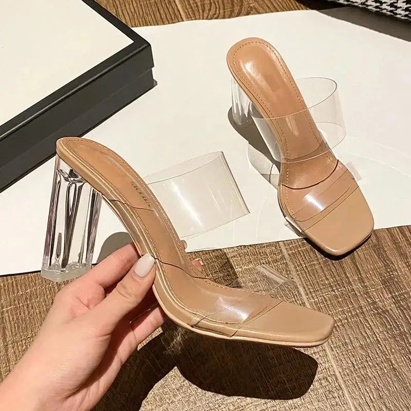 الصيف النساء مضخات الصنادل 9 سنتيمتر هلام النعال م...