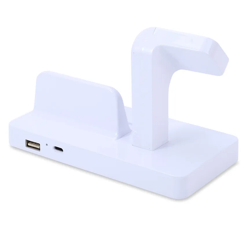 2in1 Charging Dock holder For Apple Watch iPhone X XS XR MAX 7 8 Plus Charger Base Stand Station Mounts Base7