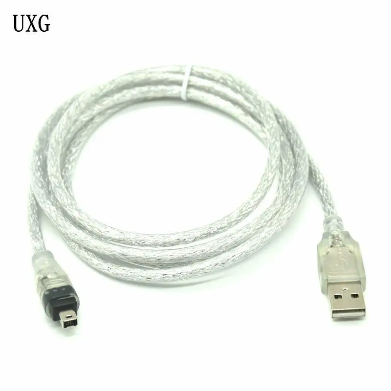 USB 2.0 Male to 4 Pin IEEE 1394 Cable - 1.2M High-Speed Extension for MINI DV HDV Camcorder to PC Editing Description Image.This Product Can Be Found With The Tag Names Computer Cables Connecting, Computer Peripherals, High speed usb, PC Hardware Cables Adapters