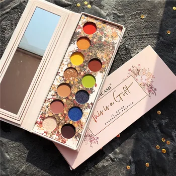 

GUICAMI Eyeshadow Palette Pearlescent Waterproof Cream Eye Shadow Palette