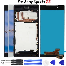 For Sony Xperia Z5 LCD Display Touch Screen Digitizer Assembly with Frame Free Tools LCD Parts E6603 E6633 E6653 E6683 LCD For Sony Xperia Z5 LCD Display Touch Screen Digitizer Assembly with Frame Free Tools LCD Parts E6603 E6633 E6653 E6683 LCD