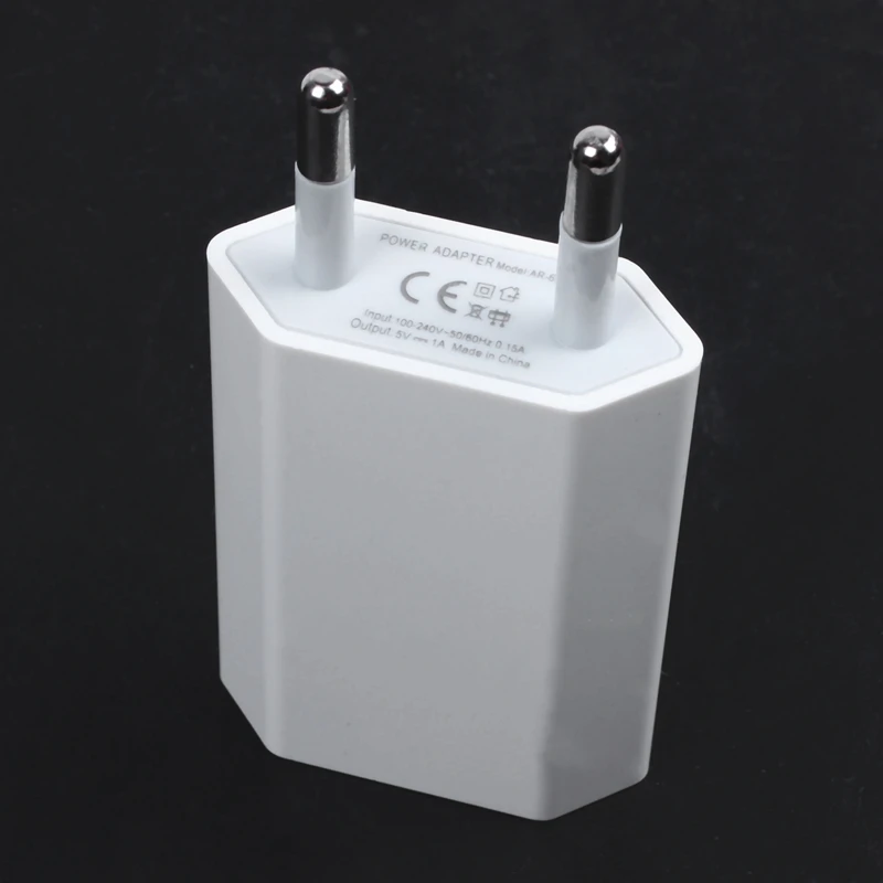 Белый ЕС USB зарядное устройство адаптер переменного тока для iPhone 5 5S 4S 4 3GS iPod Touch Nano#8