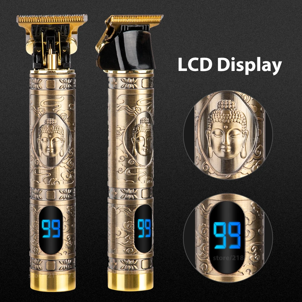 USB триммер для волос аккумуляторная машинка стрижки T Outliner Парикмахерская