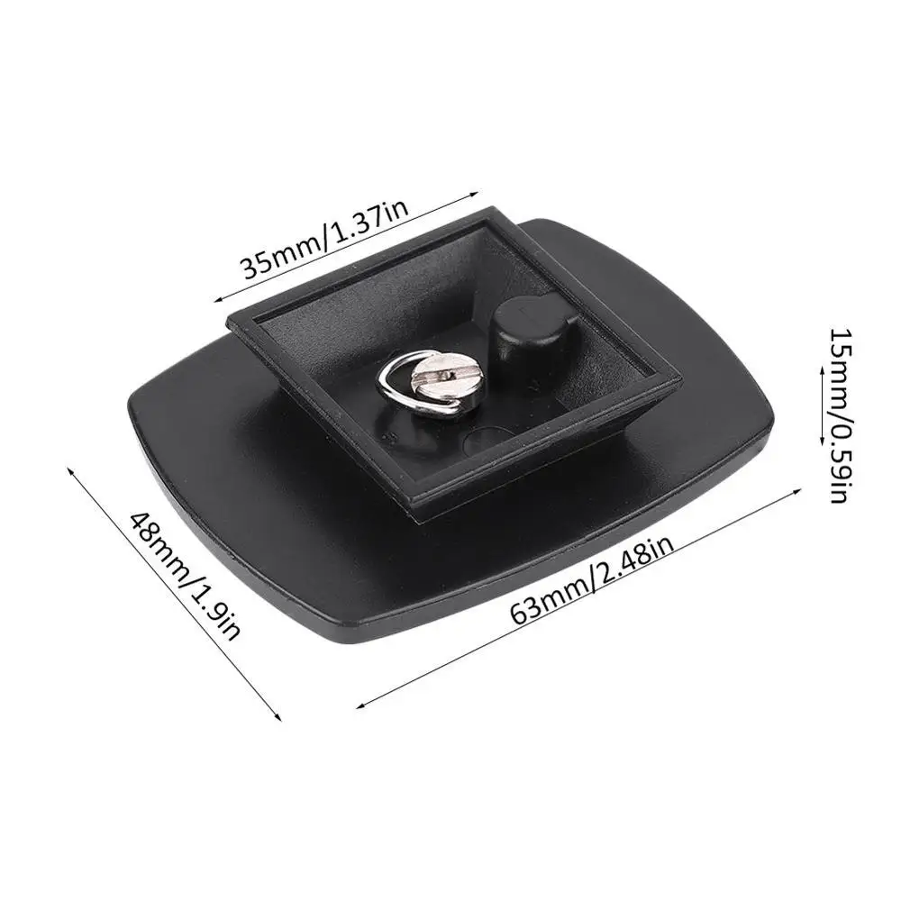 Camera Tripod Plate 35mm Tripod Quick Release Plate Camera Plate Tripod Head Adapter with 1/4in Screw for Yunteng VCT668 ST666 690 for Weifeng camera tripod plate,camera mount plate