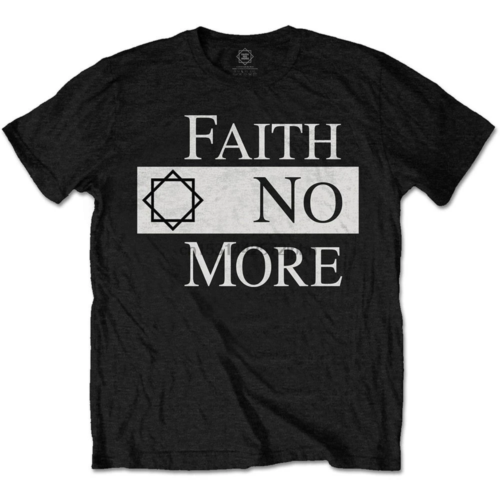 Faith No More Classic Logo Soft Slim Fit T Shirt |
