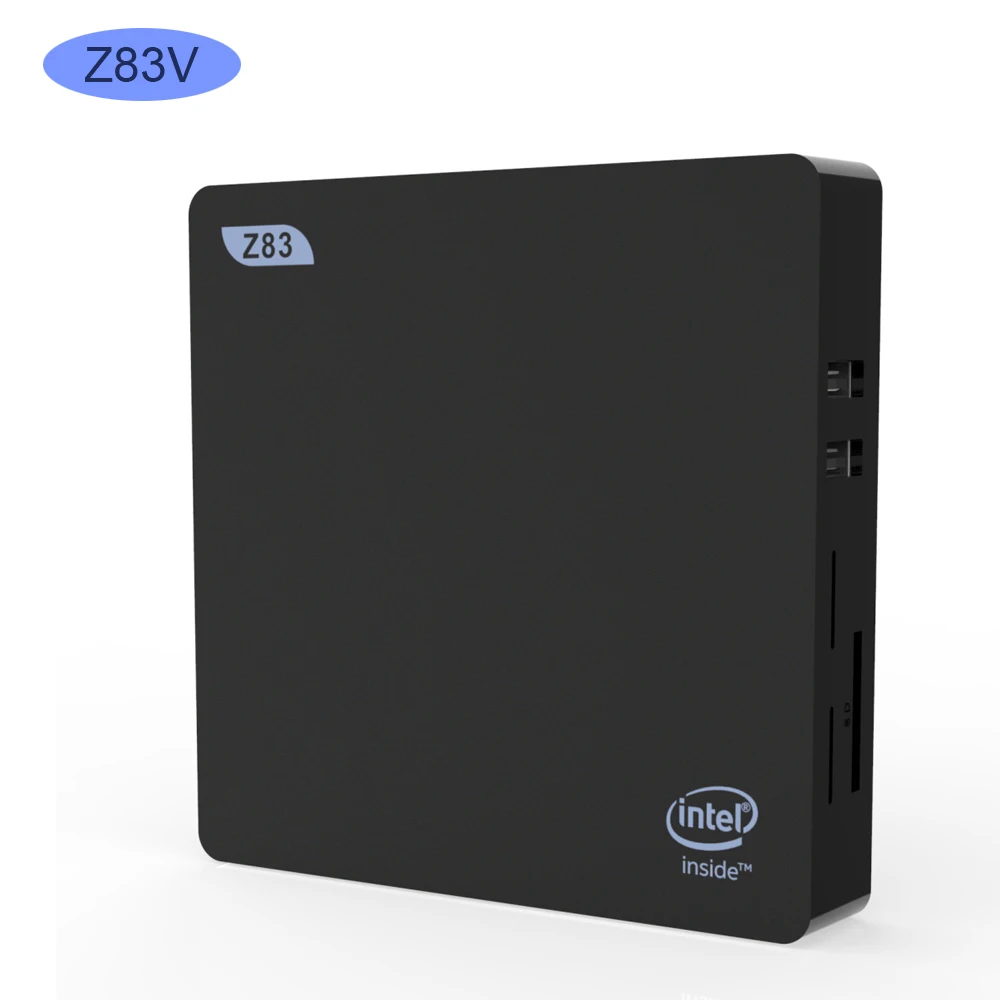 Z83V Мини ПК Windows10 Лицензия Intel Atom Z8350 4 ГБ/64 Гб HDMI VGA 2,4 г/5 г двойной wifi 1000 м LAN настольный мини-ПК NUC