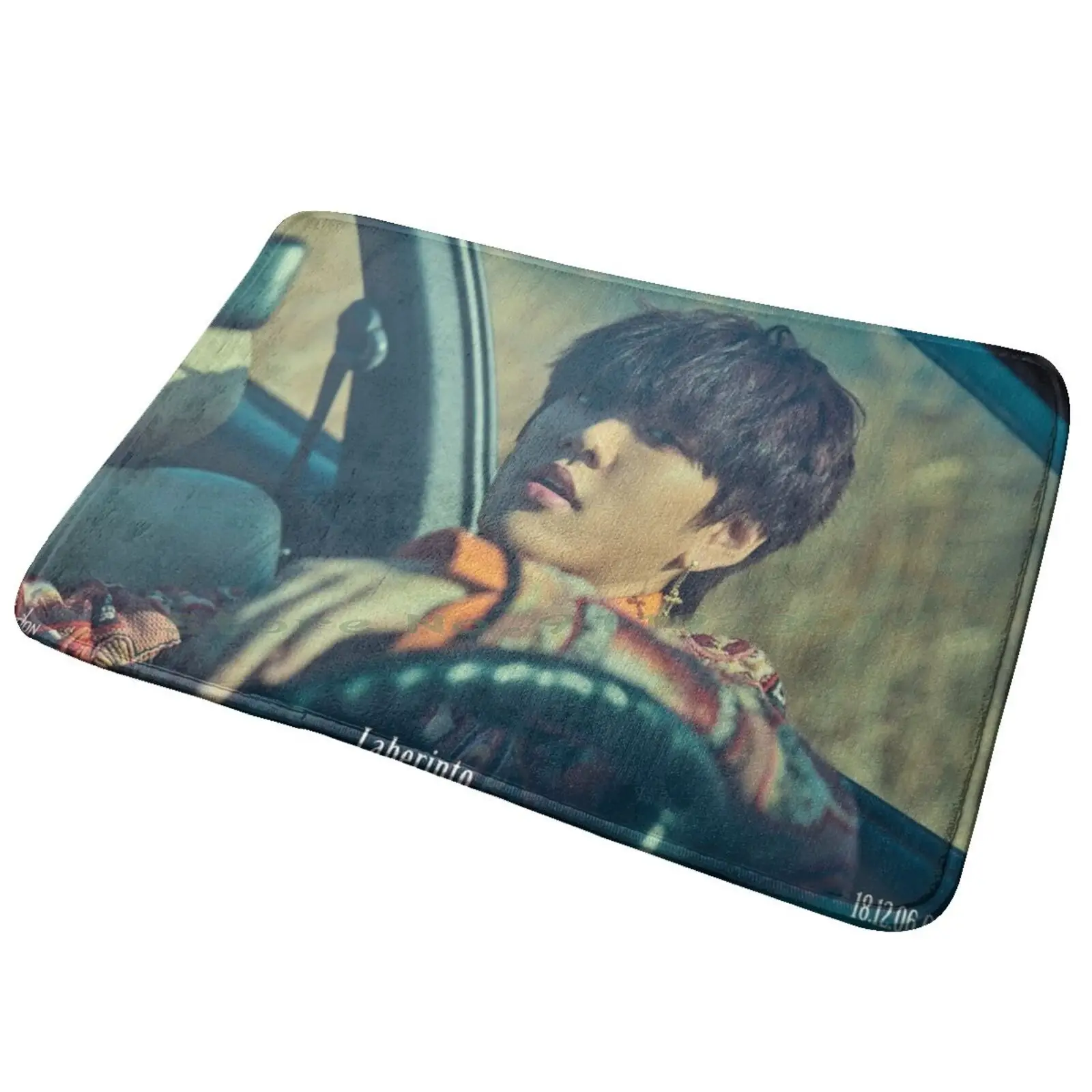 Upt10Tion Tappetino Per Porta D'Ingresso Tappeto Da Bagno Vida Amor Colores Arcoiris Bello Hermoso Lindo Morado Ana Verde Amarillo Naranja Rojo