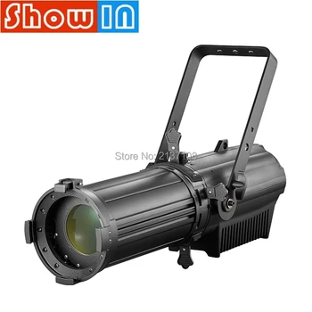 

600W LED Profile Spot Light With Zoom Bi-color Die Casting Aluminum Studio Theater TV Show Concert Stage Lighting Effect CW+WW