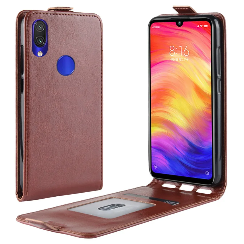 

For Xiaomi redmi note 7 Case Cover Flip Leather Case For Xiaomi redmi note 7 pro Vertical Cover For Xiaomi redmi note 7 pro