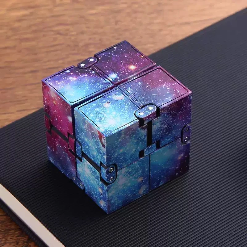 21 Infinity Cube Galaxy Fidget Toy Anti Stress Relief Hand Flip Cube Anxiety Sensory Toy For Children Autism Adhd Magic Cube Stress Relief Cube Aliexpress