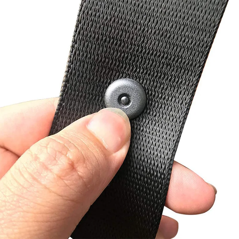 10Pcs Car Seat Belt Stopper Buttons Non-slip Universal Limit Safety Buckles Retainer Car Parts Fastener Auto Accessories