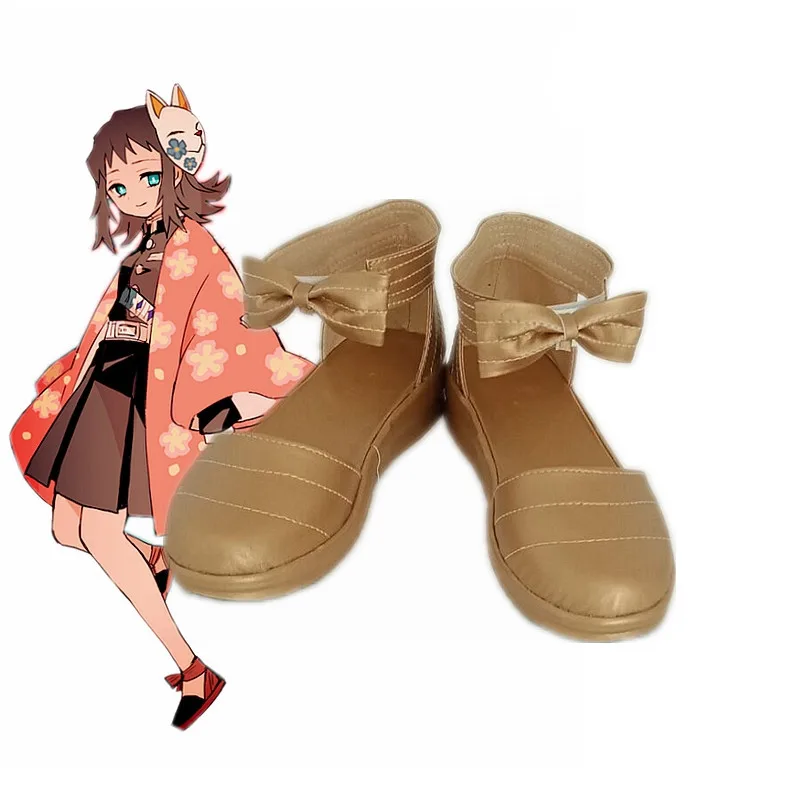 

Demon Slayer: Kimetsu no Yaiba Makomo Anime boots Cosplay Shoes adult lolita Princess shoes Halloween costume props