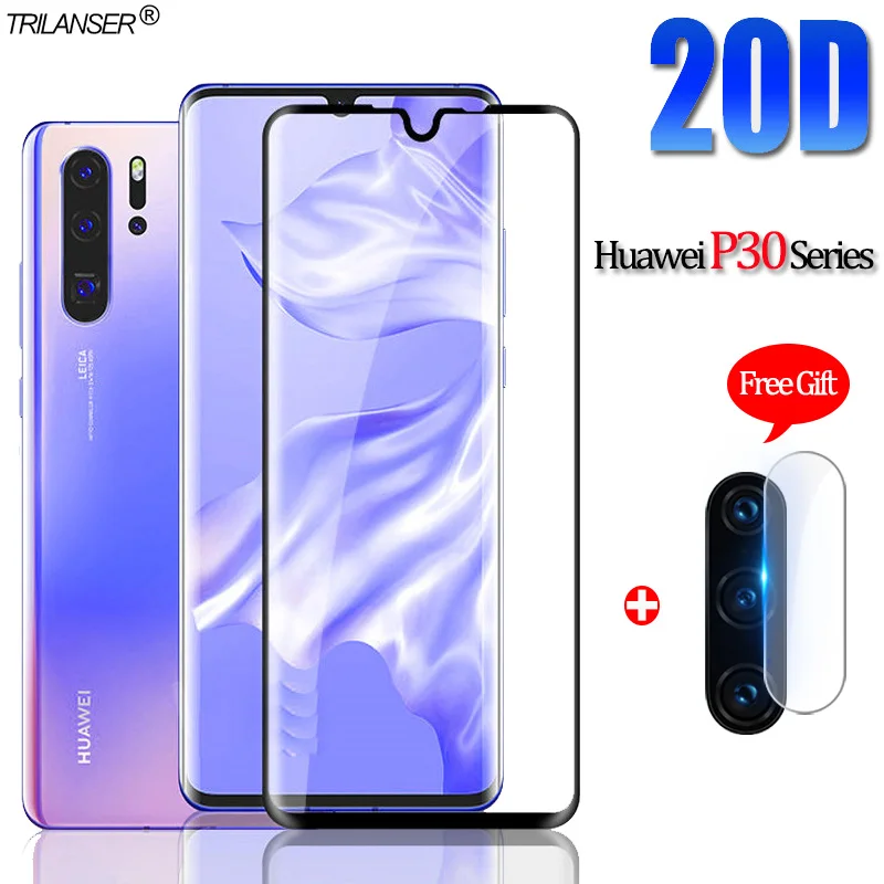 

2-in-1 Glass For Huawei P 30 Pro Tempered Glass Camera Protection Huawei P30 lite Screen Protector Huawei P30Pro Film p 30 pro