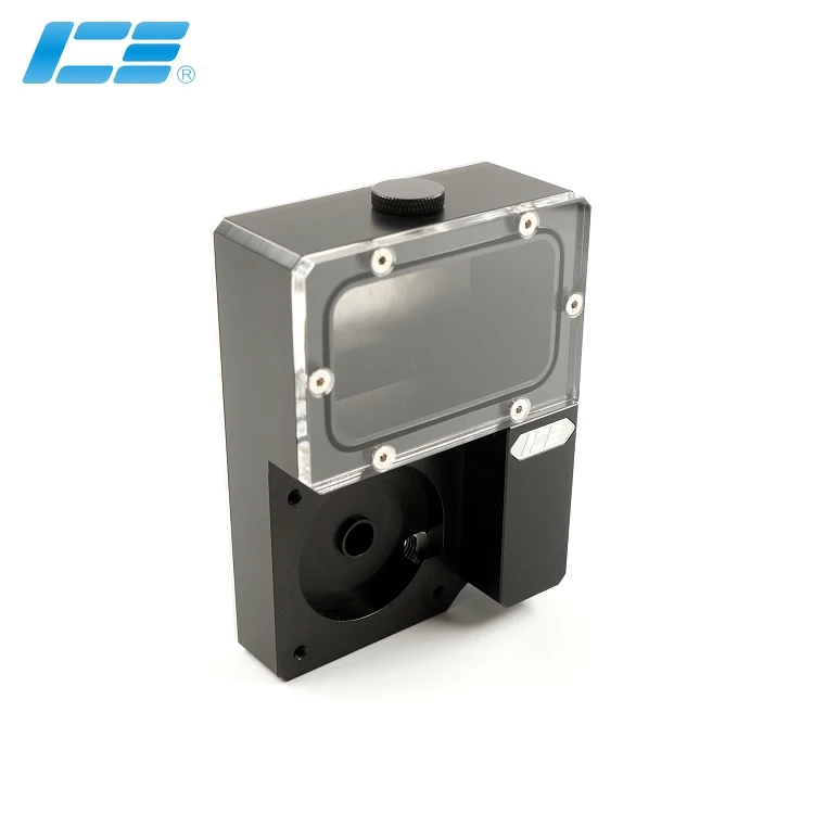 Iceman кулер DDC Combo res для Ncase chasis M1 V4 V5 v6 резервуар 125x89x41 мм черный прозрачный резервуар для воды прямоугольник M1
