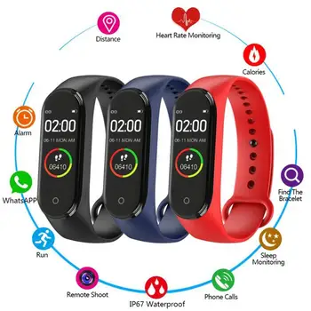 

M4 Smart band Fitness Tracker Watch Sport bracelet Heart Rate Blood Pressure Smartband Monitor Health Wristband Fitness Tracker