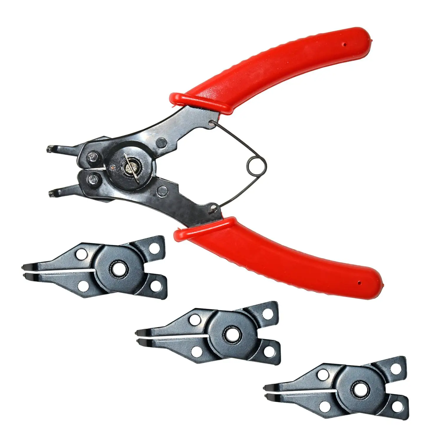 AP02 4In 1 Snap Ring Pliers Plier Set Circlip Combination Retaining Clip Gadget Dropshipping Puller Springs