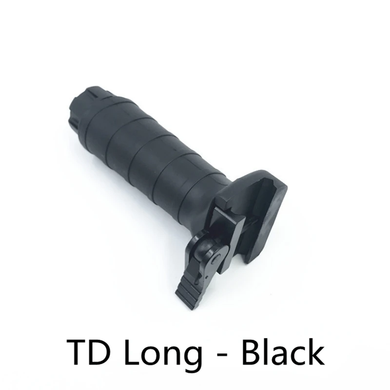 AEG Airsoft Air Guns Toy Tactical DIY Parts Nylon Front Grips RVG PTK TD AFG Paintball Accessories - Цвет: TD Long-Black