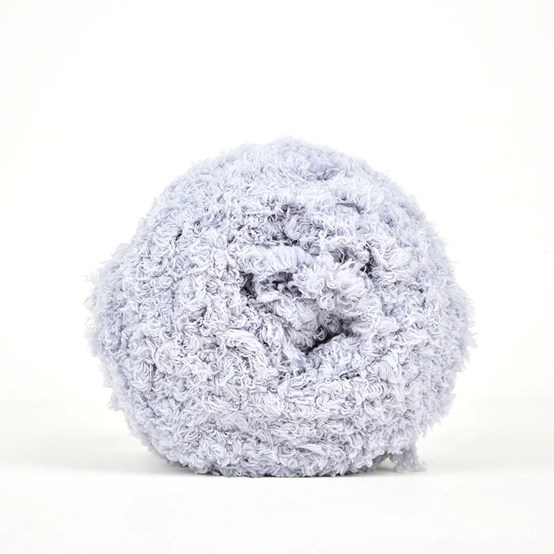 dusty blue 100 г пряжа для длинных волос, мягкая норковая кашемировая пряжа, кашемир, мех, хлопок, бархат, кашемир, нейлон, коралловый бархат, вязаная крючком пряжа для малышей - Цвет: dusty blue