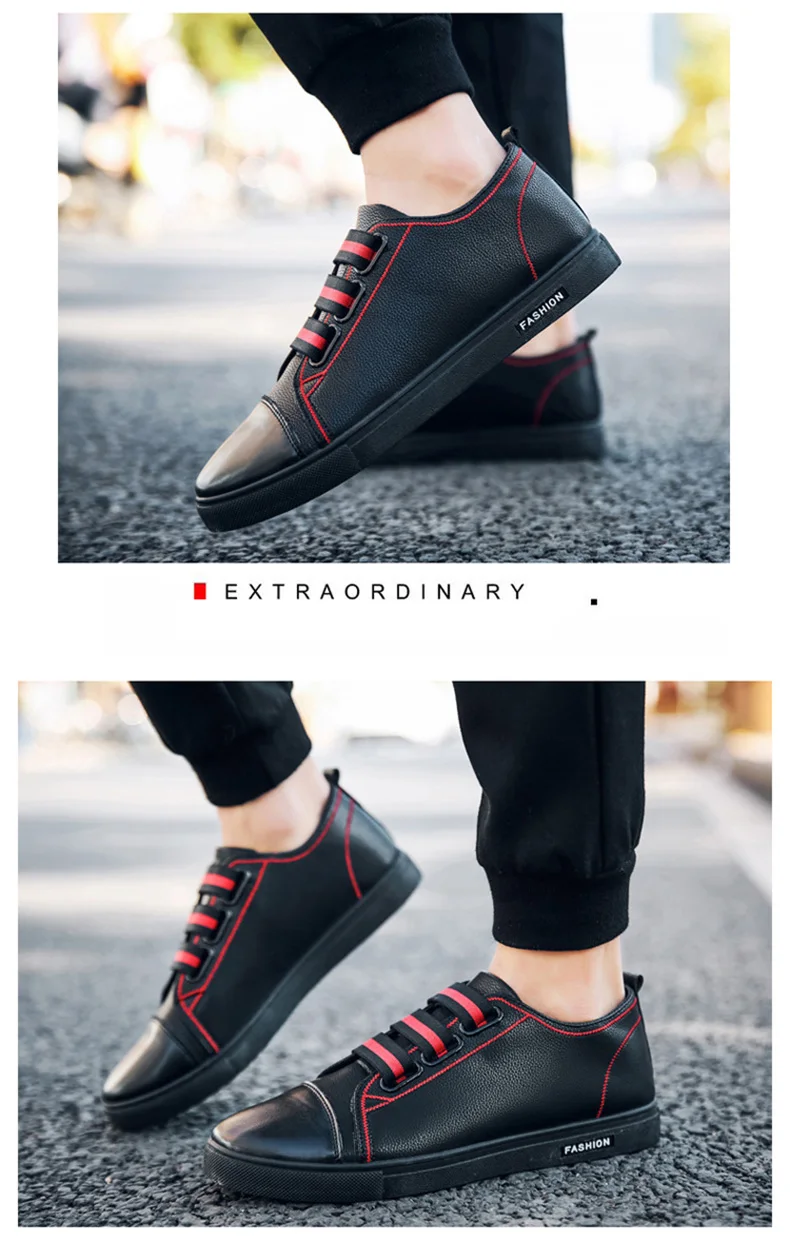 GRITION Men Outdoor Skateboarding Shoes Flat Elastic Band Sneakers Summer Trekking Comfy Casual Footwear New Arrival Shoes