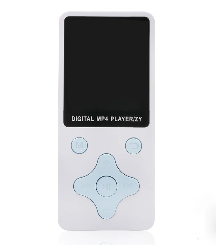 MP4 плеер Bluetooth портативный медиа музыкальный плеер Поддержка 32 Гб TF карта Запись радио MP4 HIFI без потерь 13 языков - Цвет: Белый