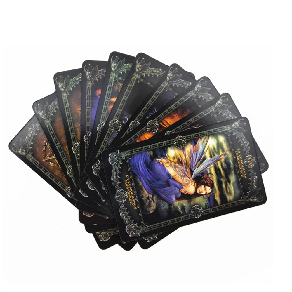 Mystic Tarot card deck английское издание английское Таро Алхимия 1977 английская карточная игра для друзей 78 карт