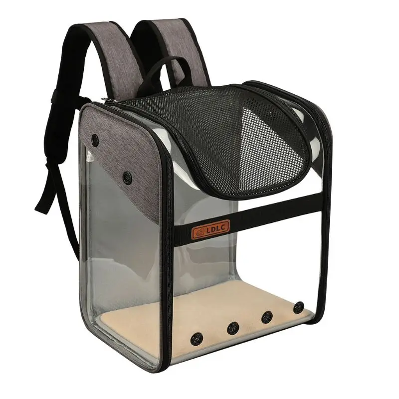Космическая капсула пузырьковая прозрачная Pet Carrier для маленьких собак 35EF