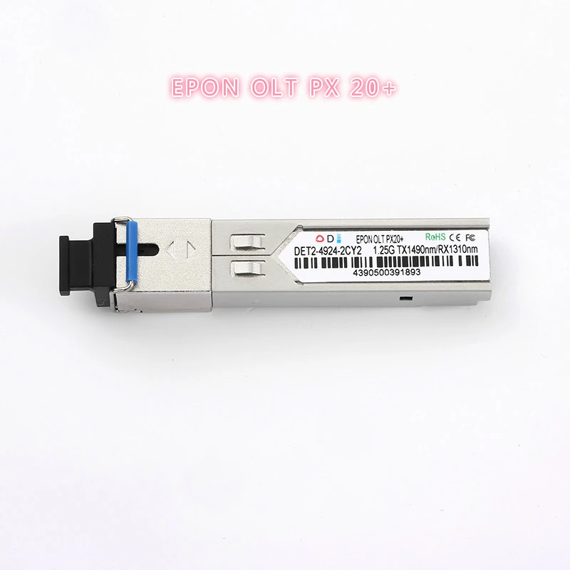 G/EPON SFP 2,5G OLT PXC++ оптический модуль EPON1.25G PX20+ PX20++ PX20+++ GPON 20KM TX1490nm/RX1310nm epon/gpon olt ont SC - Цвет: EPON 20P1