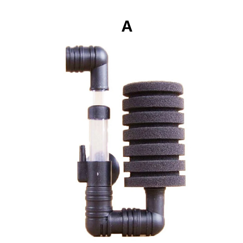 New Fish Tank Ultra Quiet Small Pneumatic Filter Accessories Aquarium Biochemical Sponge Angle Easy to Clean Good permeability