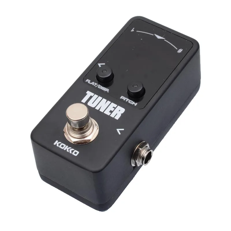 Flanger FTN2 светодиодный экран мини-педаль тюнер гитарный эффект педали