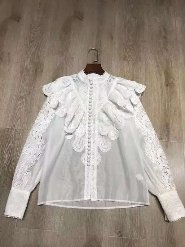 AH10445, модные женские блузки и рубашки,, Подиумные, Роскошные, известный бренд, Европейский дизайн, вечерние, стильная женская одежда