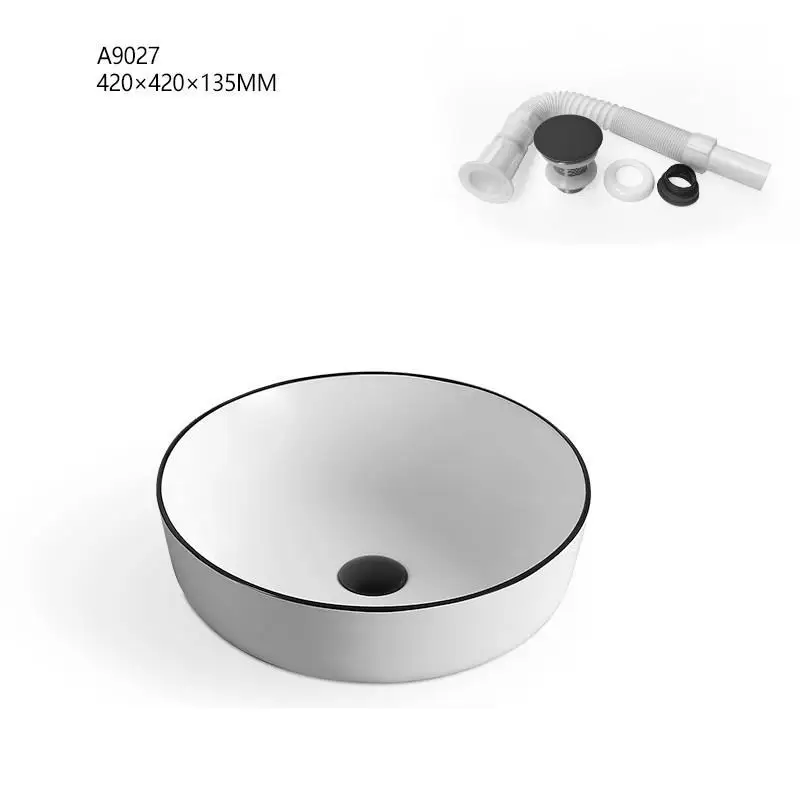 Version S Encimera Waschbecken ванная комната Salle Bain Para Da Appoggio Wastafel Lavandino De Mano Cuba раковина Pia Banheiro Lavabo умывальник - Цвет: Version S