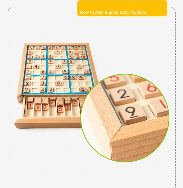 Sudoku шахматы цифры от 1 до 9 детей интеллект Мышления Игрушки Интеллектуальные Необычные Развивающие деревянные игрушки Счастливые игры подарки