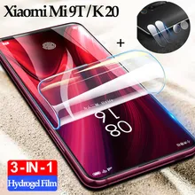 2-3 pièces verre trempé, film hydrogel Xiaomi Mi 9T Pro protecteur d'écran mi 9t pro verre tremp Mi9 T Xiomi Redmi K 20 Pro lentille souple Mi 9 Mi9T 100D Film(China)