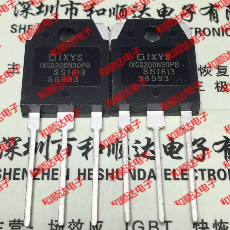 2 шт./IXGQ200N30PB TO-3P 300V 200A TO3P