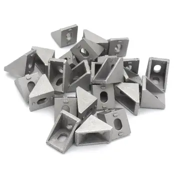 

2020 Corner Bracket for 20mm Extrusion Size 20x20x17mm Pack of 25