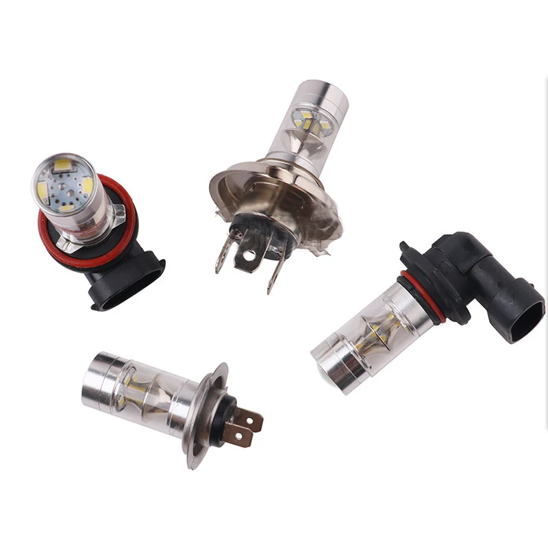 VGETTING 2 шт. Автомобильный светодиодный светильник H4 H7 H8/H11 9005 9006-2835-12SMD Автомобильная линза лампа 60 Вт Супер яркая противотуманная фара противотуманный светильник