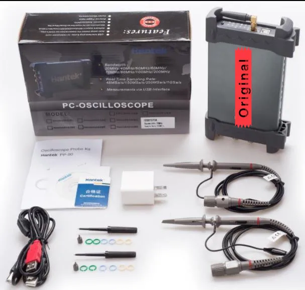Hantek IDSO1070A Osciloscope 70 МГц полоса пропускания 2CH США Hantek IDSO1070A Osciloscope 70 МГц полоса пропускания 2CH США