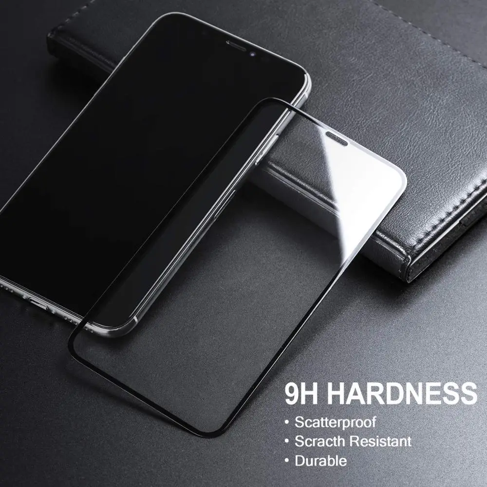 10 шт 3D полное покрытие из закаленного стекла для Apple iPhone 11 Pro Max XR X XS 7 Plus 8 6 6S Защитная пленка для экрана