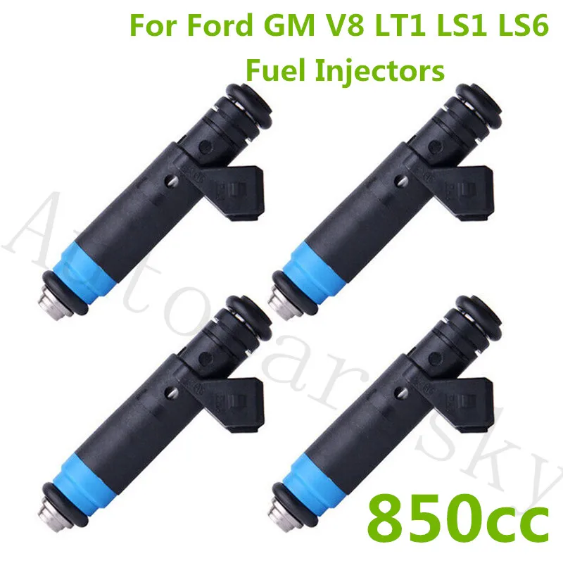 850CC 80lb Nozzle Fuel Injector OEM 110324 F127B00418 FI114992 EV1 For V8 LT1 LS1 LS6 Flow Matched Engine Injection Part Bico | Автомобили
