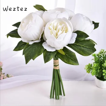 

Bridal Bouquets Artificial Bridesmaids Wedding Bouquet Roses Holder Wedding Flowers Accessories Wedding Bouquet SPH157