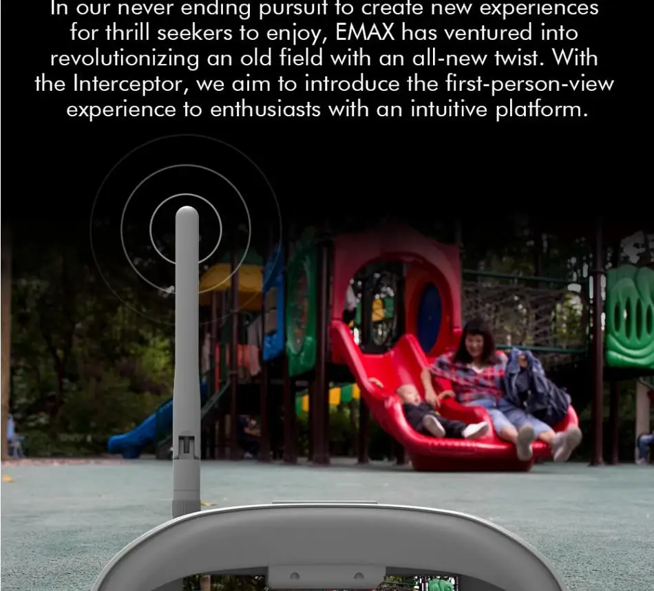 EMAX Радиоуправляемая машина с дистанционным управлением FPV RC с очками, полностью пропорциональная модель RTR