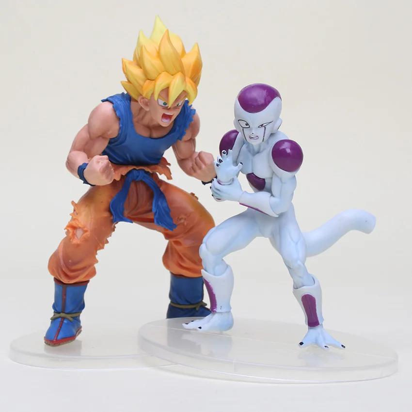 10-21 см аниме Dragon Ball Z Super Saiyan Son Гоку Гохан ячейка Frieza шорты «Вегета» ПВХ Фигурки Коллекционные Подарочные модельные игрушки