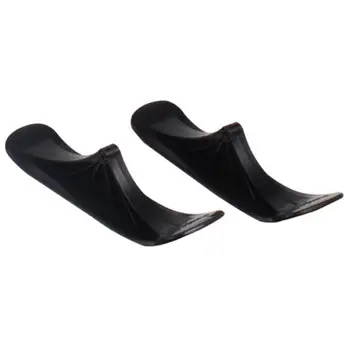 

2 In 1 Child Sled Universal Practical Durable Replacement Ski Board With Attachment Black Outdoor Scooter Parts