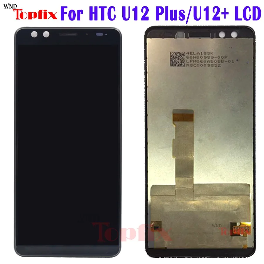 

Original For HTC U12 Plus LCD U12+ LCD Display Touch SCreen Digitized Assembly Replcement Parts 6.0" For HTC U12Plus LCD Screen