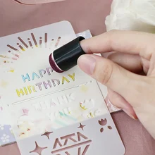Tsukineko DAUBER/губка-подушечка с колпачком для пальцев губка цветная ручка удобный инструмент для рисования делая поздравительную открытку