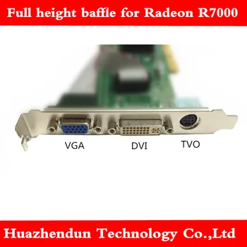 

Brand new original full height baffle for sapphire ATI Radeon R7000 64M VGA DVI TVO graphics bracket chassis 1pcs