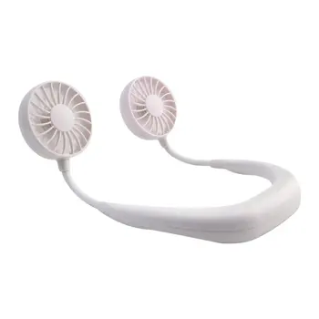 

Creative Sports Hanging Neck Charging Portable Handheld Folding Silent Fan Student Summer Portable Small Fan No Timing ICOCO
