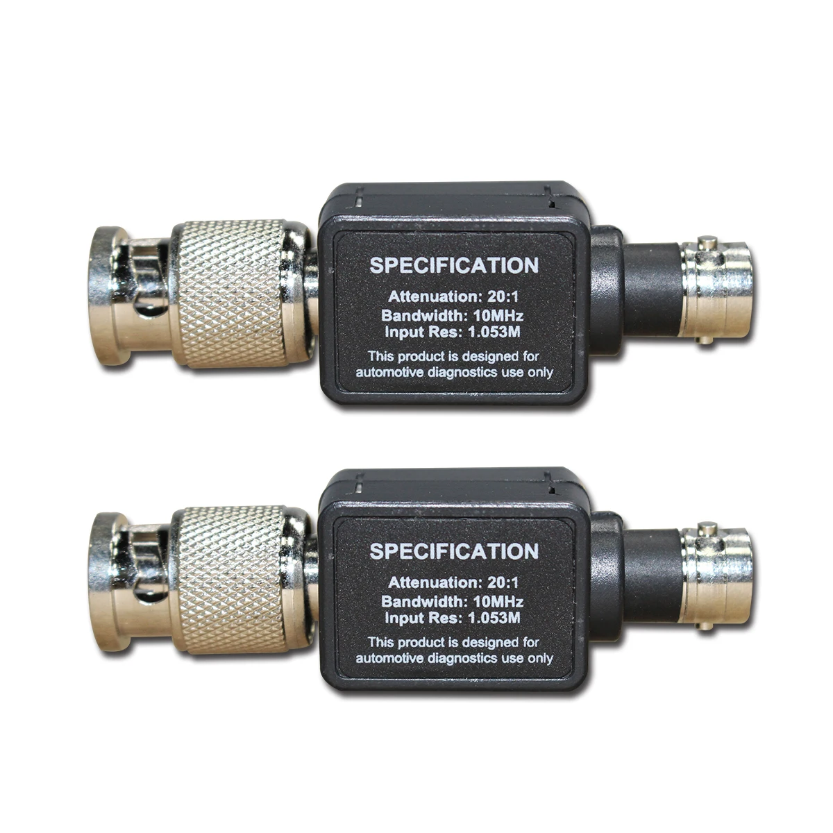 2pcs/lot Hantek Attenuator 1008C Oscilloscope Signal passive Attenuator HT201 20:1 Passive Attenuator 300V Max For Pico