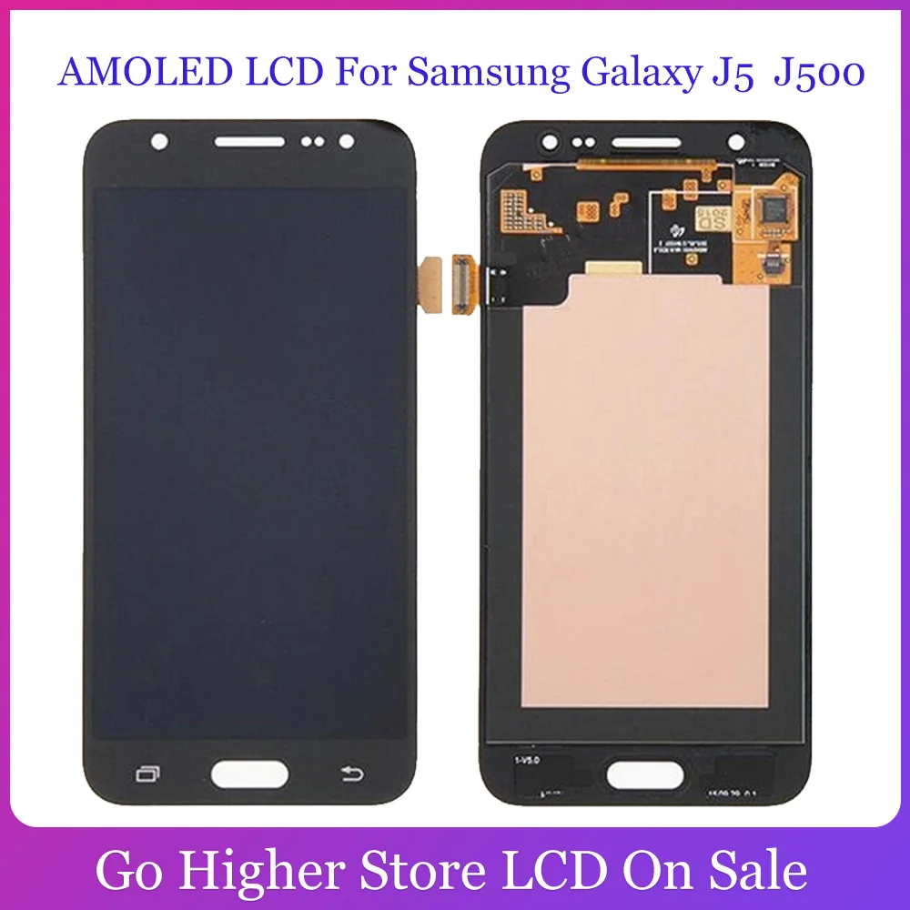 Super AMOLED LCD For Samsung Galaxy J5 2015 Lcd J500 J500F J500FN J500H J500M Display Touch Screen Digitizer Assembly | Мобильные