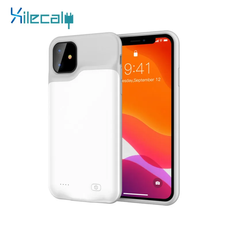 6000 мАч зарядное устройство чехол для iPhone 11 Pro Max 6 6S 7 8 Plus SE 2 X XR XS MAX портативное